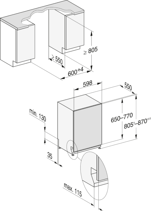 Miele Dishwasher G 7250 SCVi