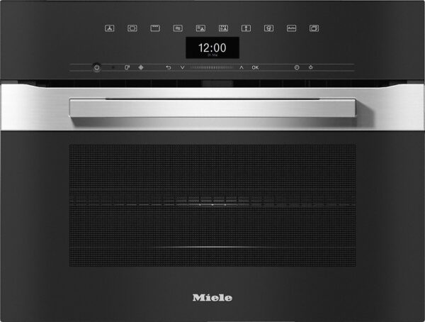 Miele H 7440 BM Εντοιχιζόμενος Φούρνος Μικροκυμάτων με Grill 43lt Μαύρο