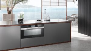 Miele H 7890 BP Cleansteel Εντοιχιζόμενος Φούρνος Άνω Πάγκου 90 L