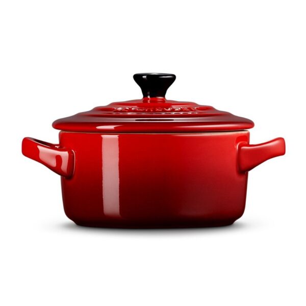 Le Creuset-Cerise Stoneware Set Of 4 Petite Casseroles