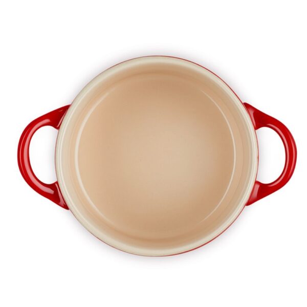 Le Creuset-Cerise Stoneware Set Of 4 Petite Casseroles