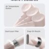 Laifen SE Lite – 100,000 RPM – High-Speed Hair Dryer – Negative Ionic Blow – Glossy Pink