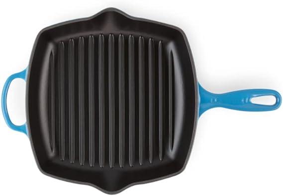 Le Creuset-Azure Cast Iron Square Grillit® 26cm
