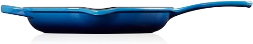 Le Creuset-Azure Cast Iron Round Skillet 23cm
