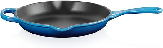 Le Creuset-Azure Cast Iron Round Skillet 23cm