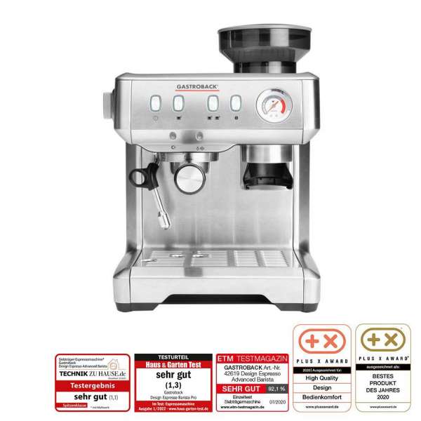 Gastroback Design Espresso Advanced Barista
