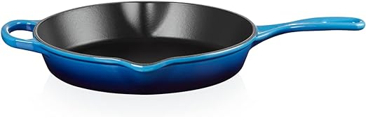 Le Creuset-Azure Cast Iron Deep Skillet 26cm