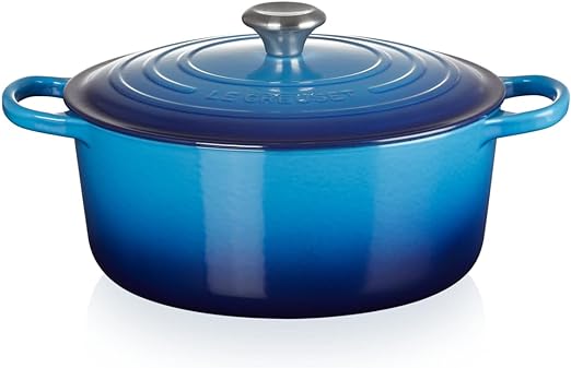 Le Creuset-Azure Cast Iron Round Casserole 28cm/6.7L