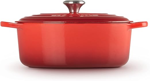 Le Creuset-Cerise Cast Iron Oval Casserole 29cm/4.7L