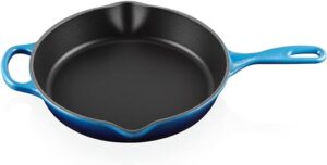 Le Creuset-Azure Cast Iron Deep Skillet 26cm