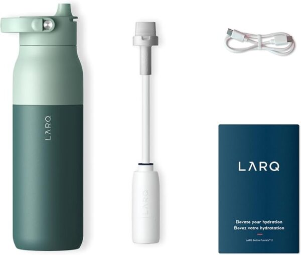 LARQ Bottle PureVis™ 2 Eucalyptus Green 1L / 34oz