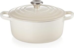 Le Creuset-Meringue Cast Iron Round Casserole 28cm/6.7L