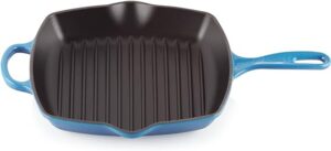Le Creuset-Azure Cast Iron Square Grillit® 26cm