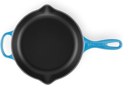 Le Creuset-Azure Cast Iron Round Skillet 23cm