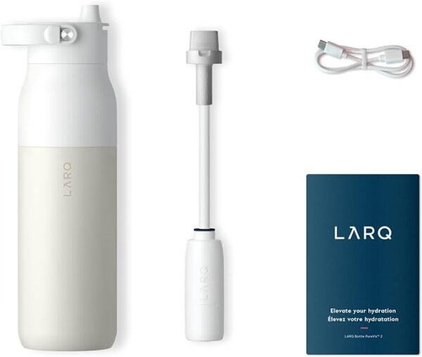 LARQ Bottle PureVis™ 2 Granite White 680ml / 23oz