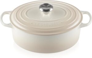 Le Creuset-Meringue Cast Iron Oval Casserole 29cm/4.7L