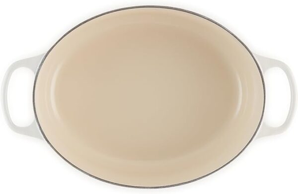 Le Creuset-Meringue Cast Iron Oval Casserole 29cm/4.7L