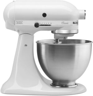 KitchenAid Mixer Tilt-Head 4.3L – Classic – White