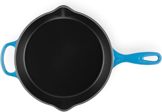 Le Creuset-Azure Cast Iron Deep Skillet 26cm