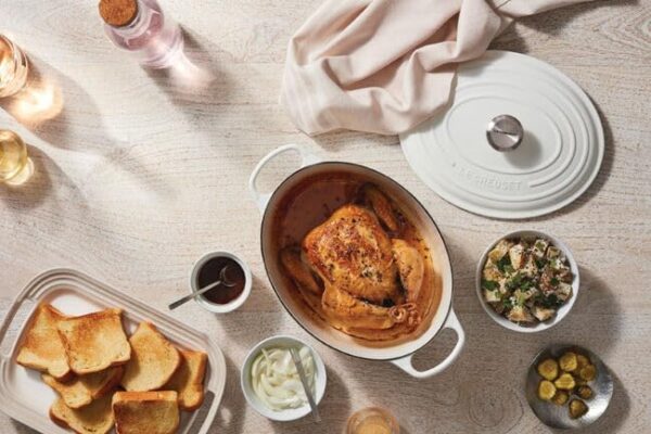 Le Creuset-Meringue Cast Iron Oval Casserole 29cm/4.7L