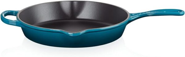 Le Creuset-Deep Teal Cast Iron Deep Skillet 26cm