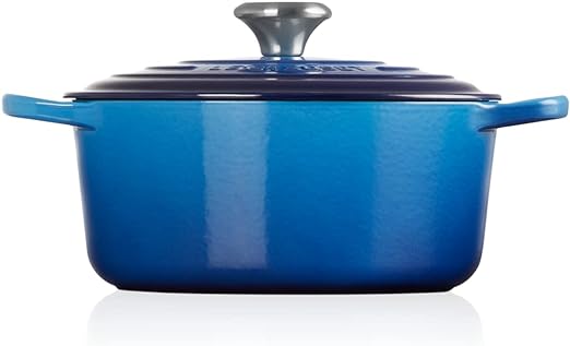Le Creuset-Azure Cast Iron Round Casserole 24cm/4.2L