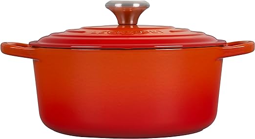 Le Creuset-Volcanic Cast Iron Round Casserole 24cm/4.2L