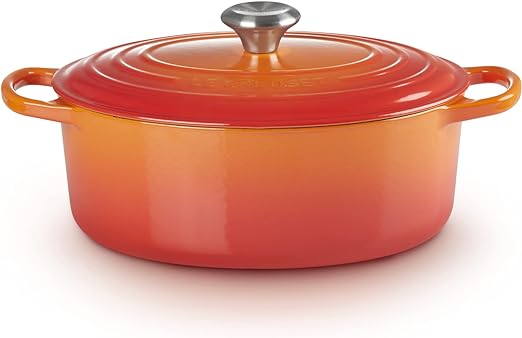 Le Creuset-Volcanic Cast Iron Oval Casserole 31cm/6.3L
