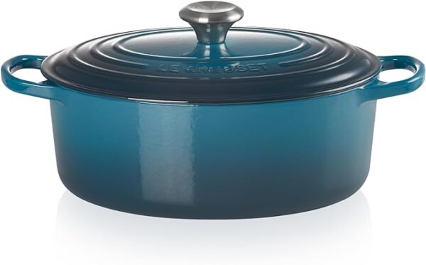 Le Creuset-Deep Teal Cast Iron Oval Casserole 29cm/4.7L