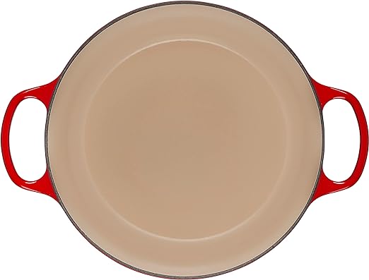Le Creuset-Cerise Cast Iron Round Casserole 28cm/6.7L