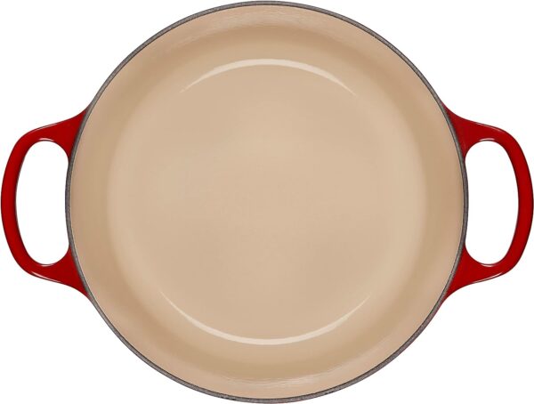 Le Creuset-Cerise Cast Iron Round Casserole 24cm/4.2L