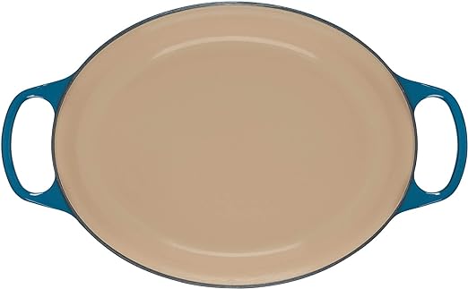 Le Creuset-Deep Teal Cast Iron Oval Casserole 31cm/6.3L
