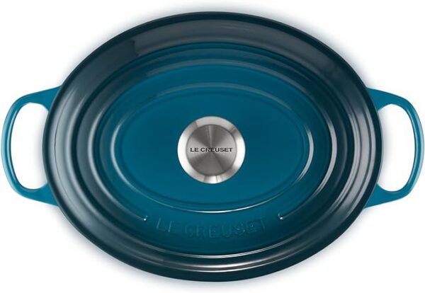 Le Creuset-Deep Teal Cast Iron Oval Casserole 29cm/4.7L