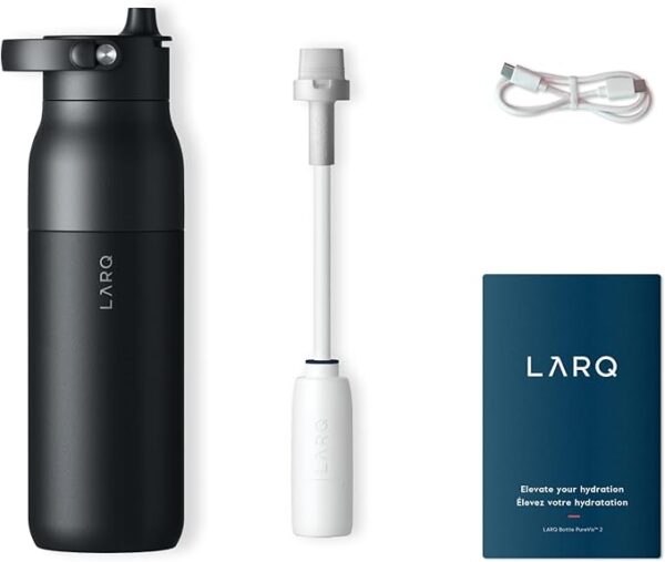 LARQ Bottle PureVis™ 2 Obsidian Black 680ml / 23oz