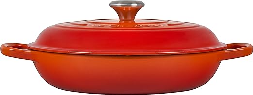Le Creuset-Volcanic Cast Iron Shallow Casserole 30cm/3.5L