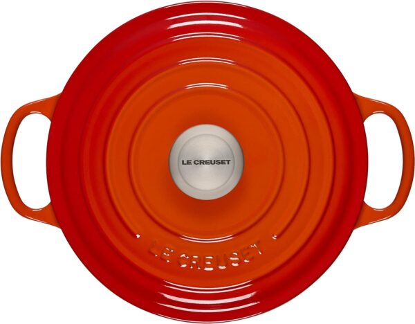 Le Creuset-Volcanic Cast Iron Round Casserole 24cm/4.2L