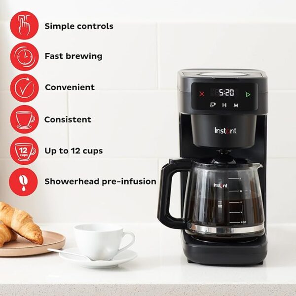 Instant Infusion Brew 12-Cup Coffee Maker