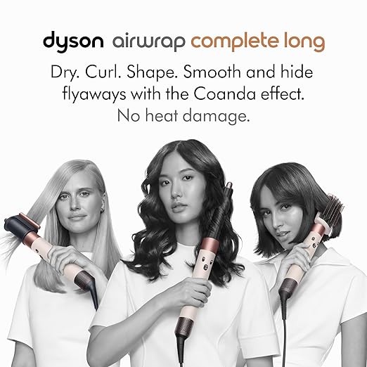 Dyson Airwrap™ multi-styler and dryer Complete Long Diffuse (Nickel/Copper)
