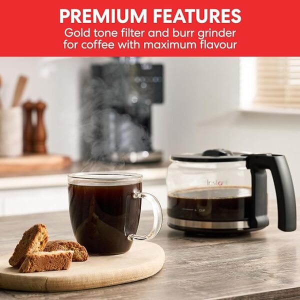 Instant Grind and Brew Bean to Cup Coffee Maker