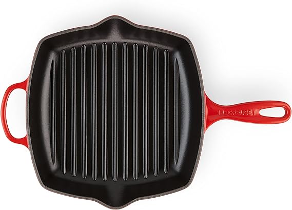Le Creuset-Cerise Cast Iron Square Grillit® 26cm