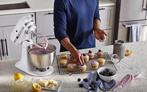 KitchenAid Mixer Tilt-Head 4.3L – Classic – White