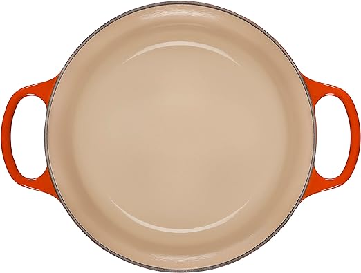 Le Creuset-Volcanic Cast Iron Round Casserole 24cm/4.2L