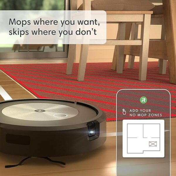iRobot J557840 Roomba Combo J5+ Robotic Vacuum Cleaner and Mop