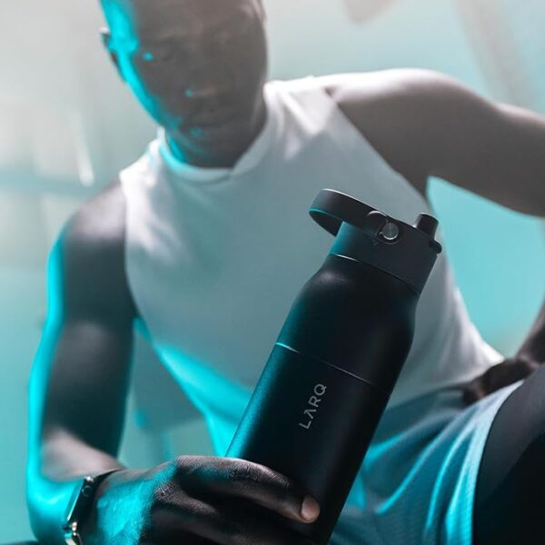 LARQ Bottle Swig Top Obsidian Black 1L / 34oz