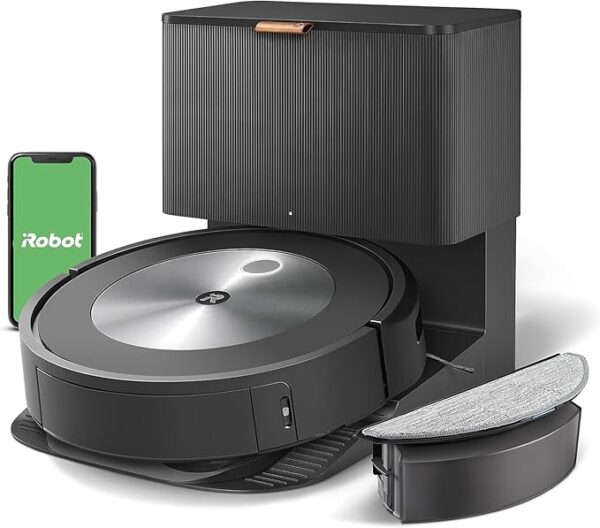 iRobot J557840 Roomba Combo J5+ Robotic Vacuum Cleaner and Mop