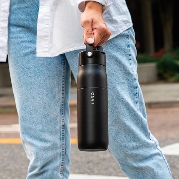 LARQ Bottle Swig Top Obsidian Black 680ml / 23oz