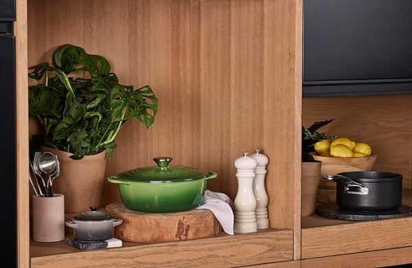 Le Creuset-Bamboo Green Cast Iron Oval Casserole 29cm/4.7L