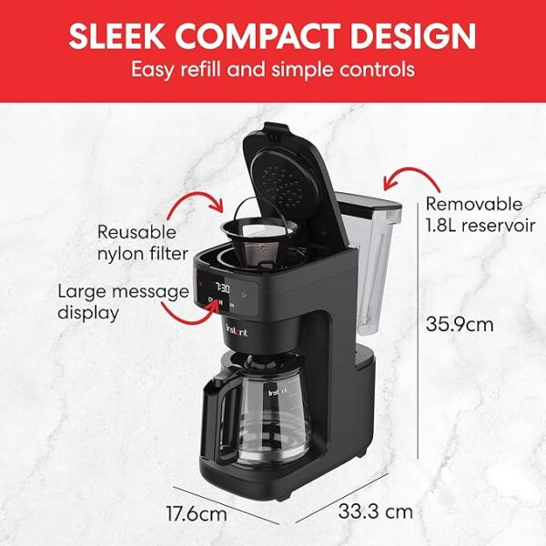 Instant Infusion Brew 12-Cup Coffee Maker