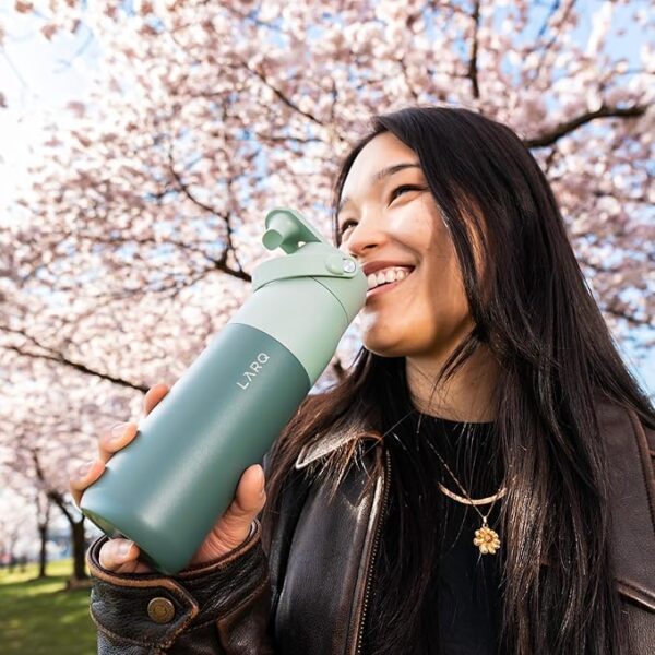 LARQ Bottle Swig Top Eucalyptus Green 1L / 34oz