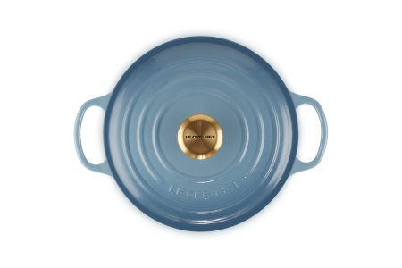 Le Creuset-Chambray Cast Iron Round Casserole 24cm/4.2L